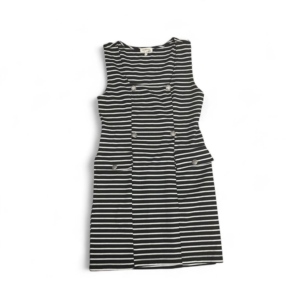 Monteau Women's Black and White Dress